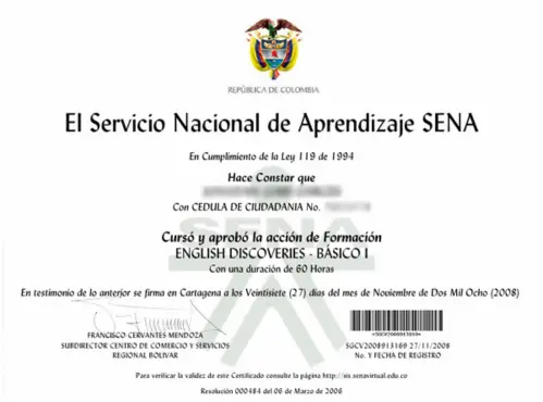 Curso de Inglés